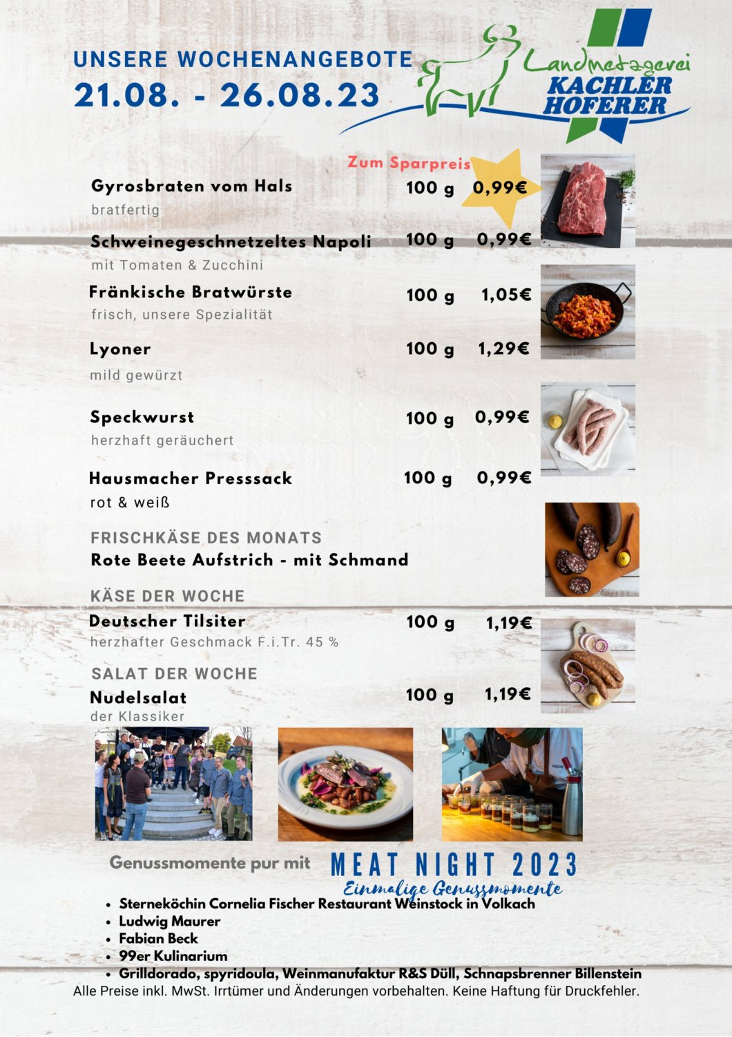 Metzgerei Jacob Angebot Der Woche Angebot der Woche - metzgerei-kachler-hoferer.de