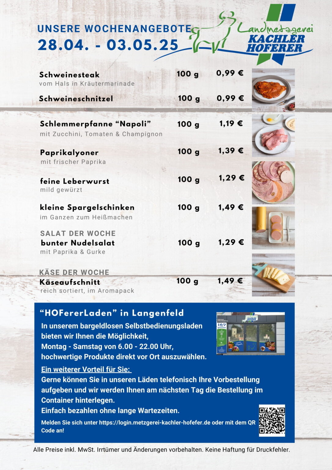 Metzgerei Jacob Angebot Der Woche Angebot der Woche - metzgerei-kachler-hoferer.de